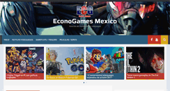 Desktop Screenshot of econogamesmexico.com